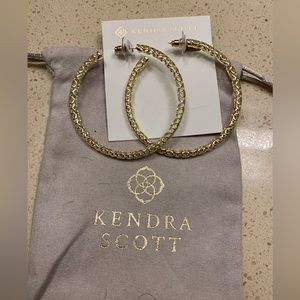 Kendra Scott Maggie hoop earrings